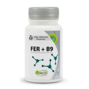 MGD NATURE FER + B9 60 GÉLULES
