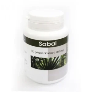 GPH DIFFUSION SABAL ( PALMIER NAIN ) 100 GÉLULES DOSÉES À 250 MG