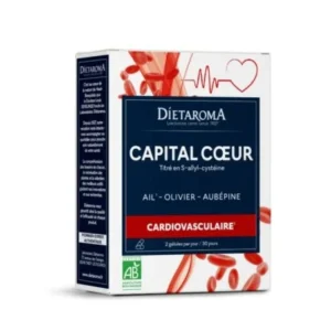 DIETAROMA AIL OLIVIER AUBEPINE 60GELULES