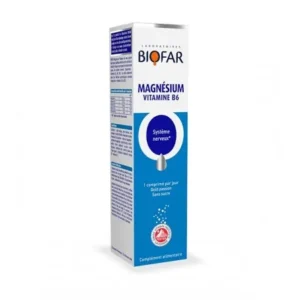 BIOFAR MAGNÉSIUM B6+B2 20 CAPSULES