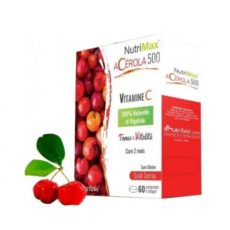 NUTRIMAX ACEROLA 500MG /60 CPS