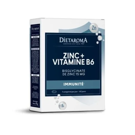 DIETAROMA ZINC + VITAMINE B6 /60