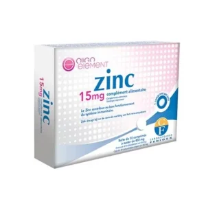 FENIOUX ZINC 15MG COMPRIMÉS 30X450MG