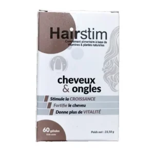 HAIRSTIM CHEVEUX & ONGLES 60 GELULES
