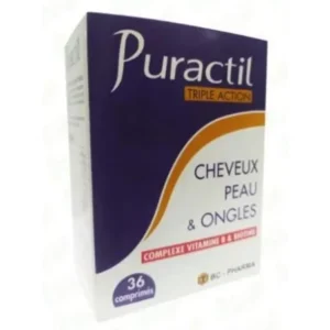 PURACTIL BC VITAMINE B & BIOTINE 36CPS