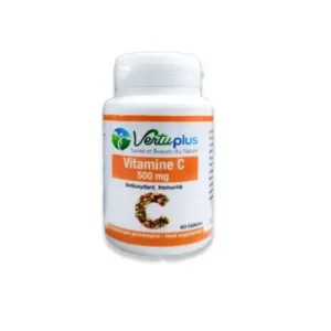 VERTU PLUS VITAMINE C 500 MG 60 GELULES