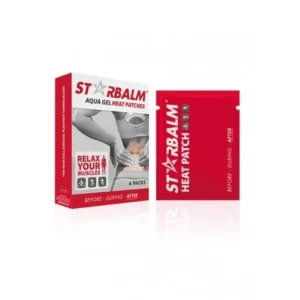 STARBALM AQUA GEL CHAUFFANT 4 PATCH