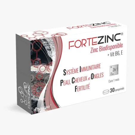 NUTRIMAX FORTEZINC 30 COMPRIMÉS