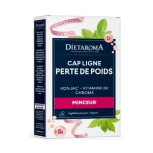 DIETAROMA CAPLIGNE KONJAC & CHROME 40 GÉLULES