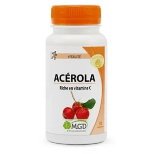 MGD NATURE ACÉROLA ARÔME FRUITS ROUGES – 50 COMPRIMÉS