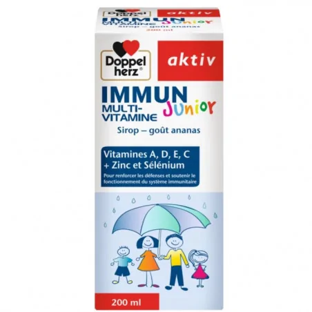 DOPPEL HERZ IMMUNITÉ MULTIVITAMINE JUNIOR 200ML
