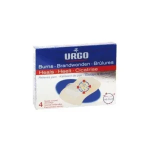 URGO PANSEMENTS ANTIBRULURES 4 UNITÉS