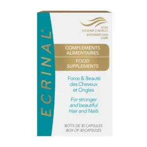 ECRINAL 30 CAPSULES CHEVEUX 1 MOIS DE TRAITEMENT