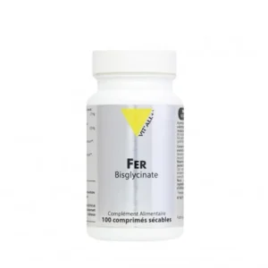 VIT’ALL+ FER BISGLYCINATE 27MG 100 COMPRIMÉS