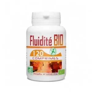 GPH DIFFUSION FLUIDITÉ BIO COMPLEXE (VIGNE ROUGE, BARDANE, HAMAMELIS ) 400 MG 120 COMPRIMÉS
