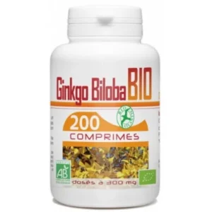 GPH DIFFUSION GINKGO BILOBA BIO 200 GÉLULES