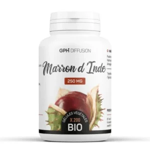 GPH DIFFUSION MARRON D'INDE BIO 200 GÉLULES