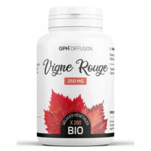 GPH DIFFUSION VIGNE ROUGE BIO 200 GÉLULES
