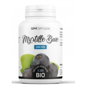 GPH DIFFUSION MYRTILLE BAIE BIO 200 GÉLULES