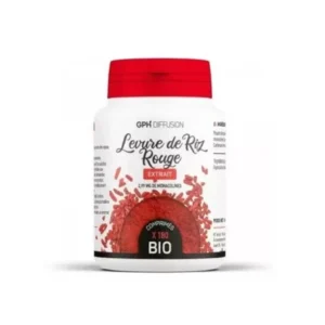 GPH DIFFUSION EXTRAIT DE LEVURE DE RIZ ROUGE 180 GÉLULES