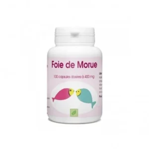 GPH DIFFUSION HUILE DE FOIE DE MORUE - 100 CAPSULES À 400 MG