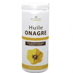 3 CHÊNES HUILE D'ONAGRE BOÎTE DE 150 CAPSULES