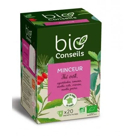 BIO CONSEILS INFUSION MINCEUR BIO 20 SACHETS