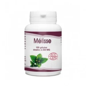 GPH DIFFUSION MÉLISSE BIO - 250 MG - 100 GÉLULES