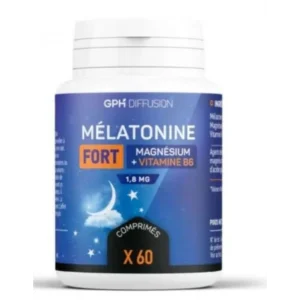 GPH DIFFUSION MÉLATONINE FORT - 1.8MG - 60 COMPRIMÉS