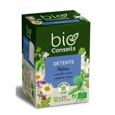 BIO CONSEILS INFUSION DÉTENTE BIO 20 SACHETS