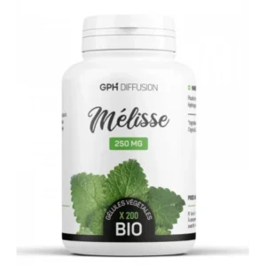 GPH DIFFUSION MELISSE BIO 200 GÉLULES
