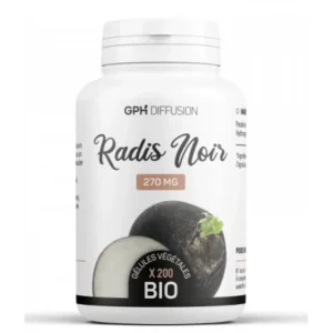 GPH DIFFUSION RADIS NOIR BIO 200 GÉLULES
