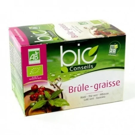 BIO CONSEILS INFUSION BRÛLE GRAISSES BIO 20 SACHETS
