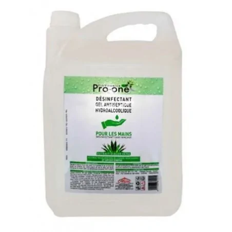 PROVITAMINE PRO-ONE DESINFECTANT GEL ANTISEPTIQUE HYDROALCOOLIQUE – 5 L