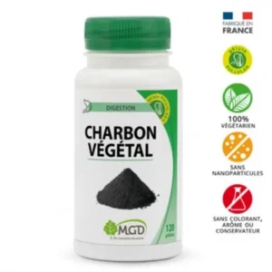 MGD CHARBON VÉGÉTALE PILLULIER 120 GÉLULES