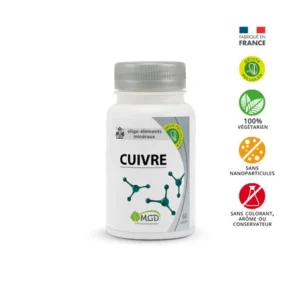 MGD CUIVRE PILLULIER 60 GÉLULES