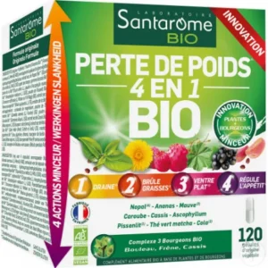 SANTAROME MINCEUR 4EN1 120 GELLULES