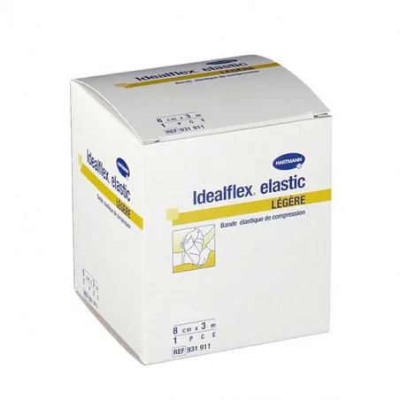 HARTMANN IDEALFLEX ELASTIC BDE COMPRESSION LÉGÈRE - 8 CM X 3 M