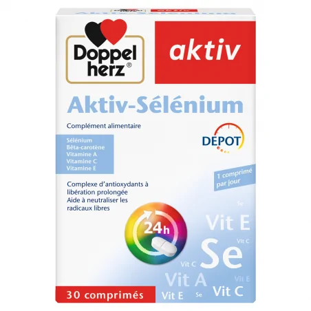 DOPPELHERZ AKTIV-SÉLÉNIUM 30 CPS