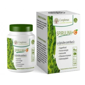 COMPLEMAX SPIRULINE + VITAMINE C 400MG 100 GELULES