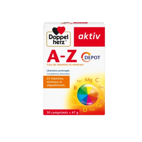 DOPPEL HERZ A-Z DEPOT 30 COMPRIMÉS