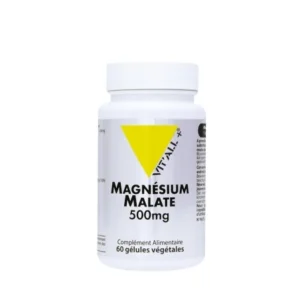VIT’ALL+ MAGNESIUM MALATE 500MG / 60 GELULES