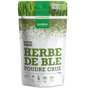 PURASANA POUDRE D'HERBE DE BLE 200G