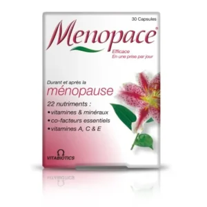 VITABIOTICS – MENOPACE MENOPAUSE – 30 CAPSULES