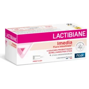PILEJE LACTIBIANE IMEDIA POUDRE ORODISPERSIBLE 4 STICKS