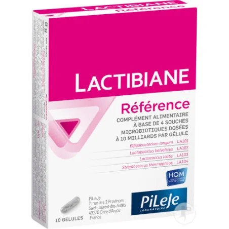 PILEJE LACTIBIANE REFERENCE 10 GELULES
