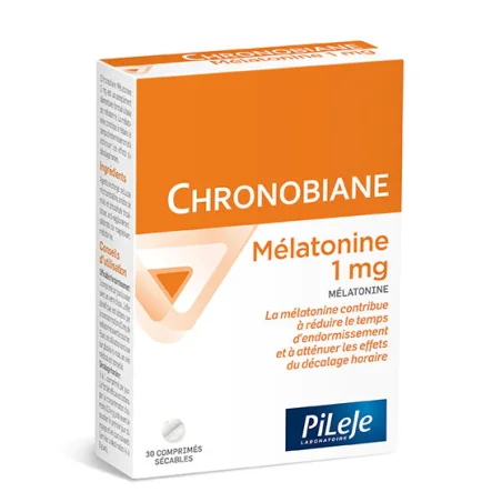 PILEJE CHRONOBIANE MÉLATONINE 1 MG 30 COMPRIMÉS