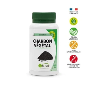 MGD NATURE CHARBON VÉGÉTAL 200 GÉLULES