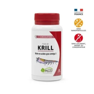 MGD NATURE HUILE DE KRILL 60 CAPSULES