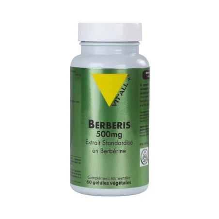 VIT’ALL+ BERBERIS 500MG 60 GELULES